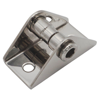 Stainless Steel Fork Base To Suit Our Osculati Range Of Stainless Steel Gas Struts – 8mm Diameter Mounting Pin 316-Grade Stainless