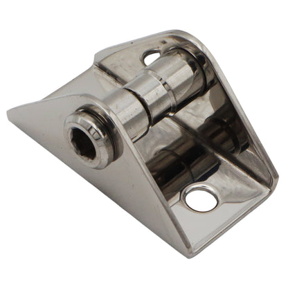 Stainless Steel Fork Base To Suit Our Osculati Range Of Stainless Steel Gas Struts – 8mm Diameter Mounting Pin 316-Grade Stainless