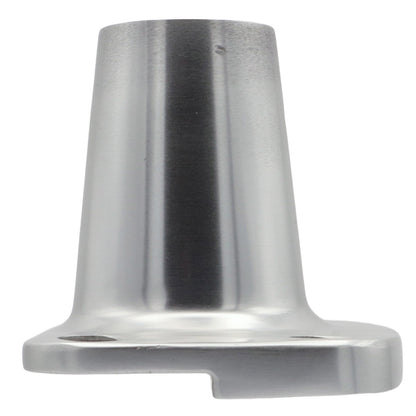 Anodized Aluminium Stanchion Base - Diameter 25mm – Straight 90 Degrees
