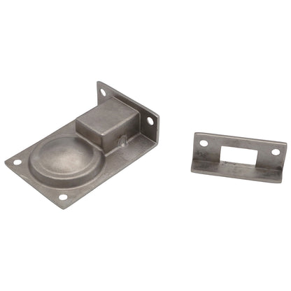 Lifting Handle With Sprung Latch & Strike Plate – For Boat Doors & Drawers – 316-Grade Stainless Steel
