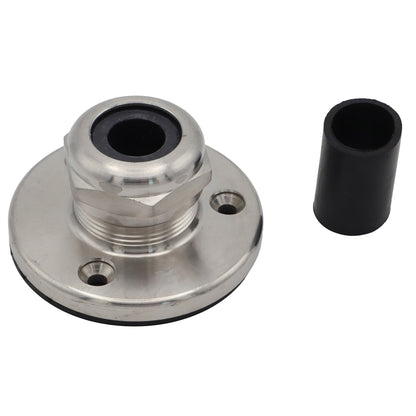 Thru Deck Waterproof Cable Gland – 12 to 20mm Cable Diameter – 316-Grade Stainless Steel