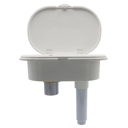 Cockpit Shower Unit – Mixed Hot & Cold Water – One Touch Tap For Flow & Temperature Adjustment