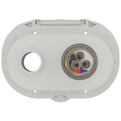 Cockpit Shower Unit – Mixed Hot & Cold Water – One Touch Tap For Flow & Temperature Adjustment