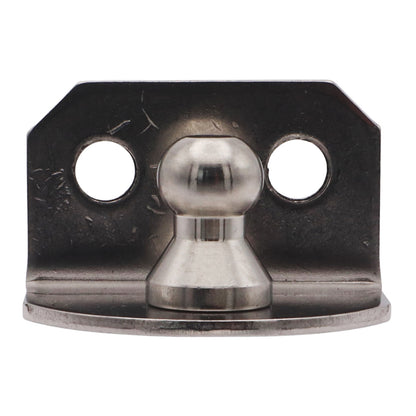 Gas Strut 90-Degree Mounting Plate (Internal) – 10mm Diameter Ball Joint – 316-Grade Stainless Steel – For Our Osculati Gas Struts
