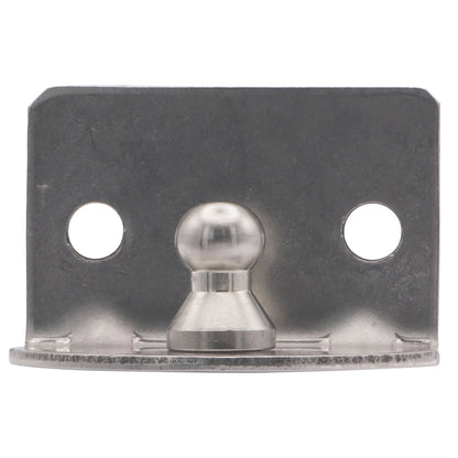 Gas Strut 90-Degree Mounting Plate (Internal) – 10mm Diameter Ball Joint – 316-Grade Stainless Steel – For Our Osculati Gas Struts