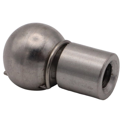 Gas Strut Ball Joint Fitting – 10mm Diameter Spherical End Fitting – M6 Female Thread – 316-Grade Stainless Steel