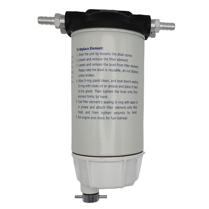 Osculati Marine Fuel Filter – For Diesel Engines – With Water Separator And Quick Drain – 30 Micron Cartridge