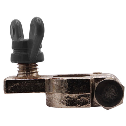 Universal Battery Terminal Clamps With Colour-Coded Wing Nuts And Insulation Covers