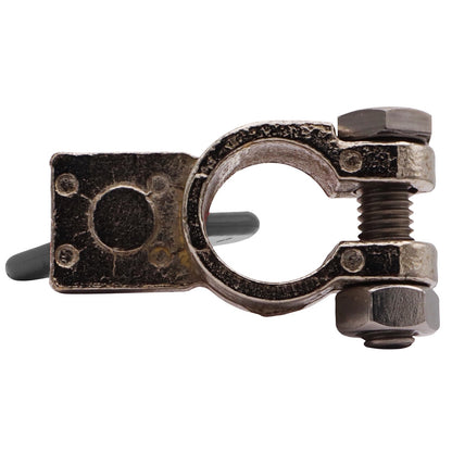 Universal Battery Terminal Clamps With Colour-Coded Wing Nuts And Insulation Covers