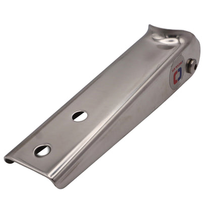 Osculati Bow Roller For Small Vessels – 316-Grade Stainless Steel – White Thermopolymer Sheave