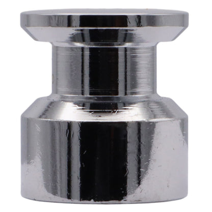 Push-Lock Draw & Cupboard Door Latch – With Chrome Knob – Neat & Unobtrusive – 2 Size Choices – 16mm or 19mm Panel