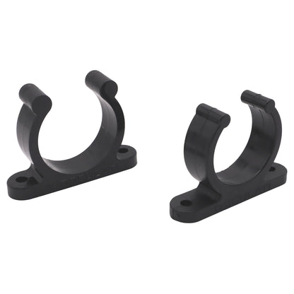 Osculati Heavy Duty Black Plastic Pipe Clips – Sizes To Fit 35mm Or 40mm Diameters