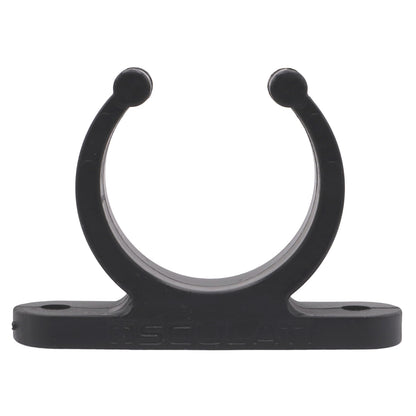 Osculati Heavy Duty Black Plastic Pipe Clips – Sizes To Fit 35mm Or 40mm Diameters
