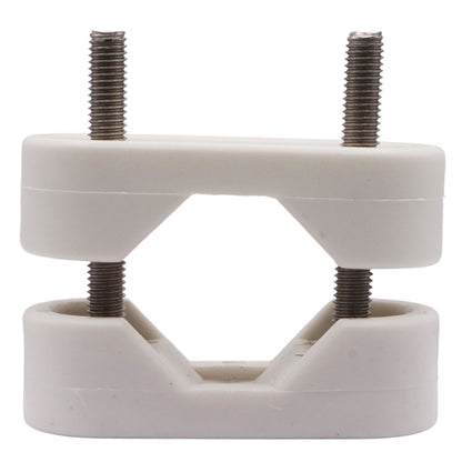 Nylon Clamp With Two Screws And Nuts To Suit 22mm Or 25mm Tube