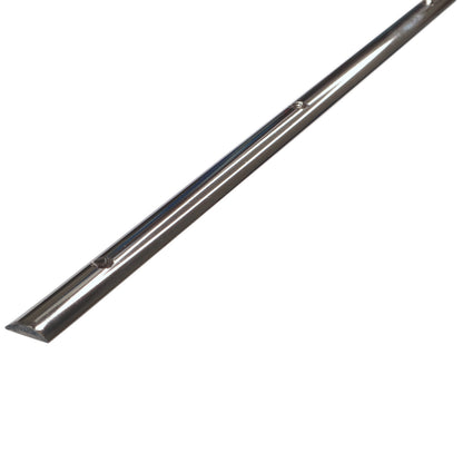 Boat Rubbing Strake - Rounded Shape With Drilled Holes – 316 Stainless Steel - Solid Profile With Polished Finish, Sold In 1.5m & 3m Lengths.