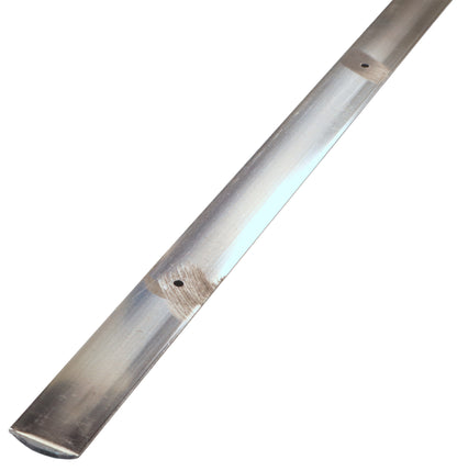 Boat Rubbing Strake - Rounded Shape With Drilled Holes – 316 Stainless Steel - Solid Profile With Polished Finish, Sold In 1.5m & 3m Lengths.