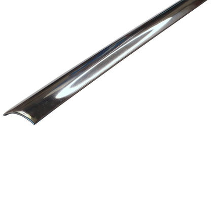 Arch (Curved) Boat Rubbing Strake – 316 Stainless Steel - Polished Finish - Sold In 1.5m & 3m Lengths.