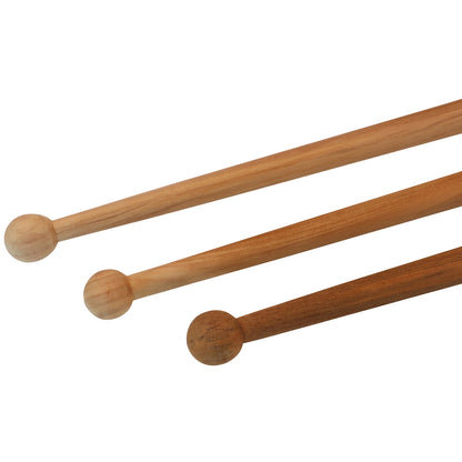 Teak Flag Pole – Three Sizes – With 25mm Diameter Base Section