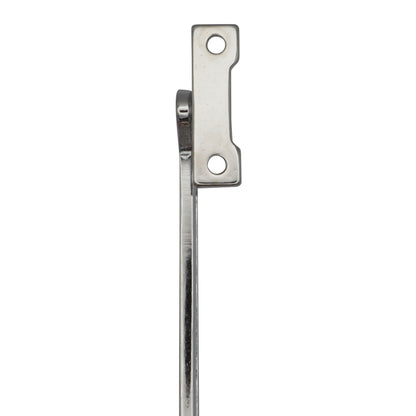 Pair Of Adjustable Hatch Stays – Chromed Brass – With Knurled Tightening Wheel