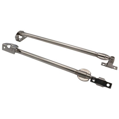 Telescopic Hatch Stay – Available In two sizes Range 250 To 425mm Or 300 To 525mm – Polished Stainless Steel