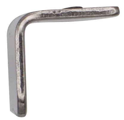Angled Latch Plate – Electro-Polished Stainless Steel