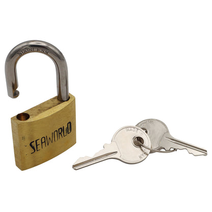 Marine Padlock – 30mm – Stainless Steel Shackle – Marine Bronze Body