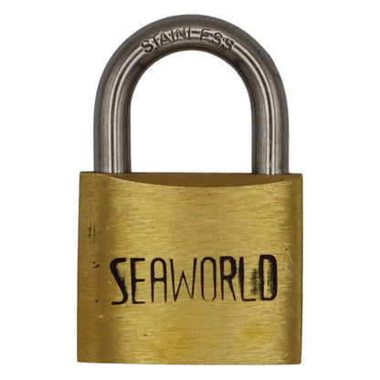 Marine Padlock – 30mm – Stainless Steel Shackle – Marine Bronze Body