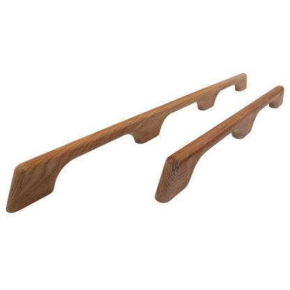 Teak Handrail – Two Sizes Available - 580mm Or 840mm Overall Length