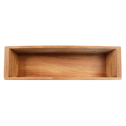 Teak Storage Rack – Internal Space 257 x 69mm – For Cups / Glasses / Spice Jars On Your Boat