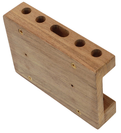 Teak Mini Navigator – Pencil / Compass Holder – 120mm x 82mm