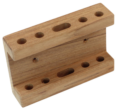 Teak Mini Navigator – Pencil / Compass Holder – 120mm x 82mm