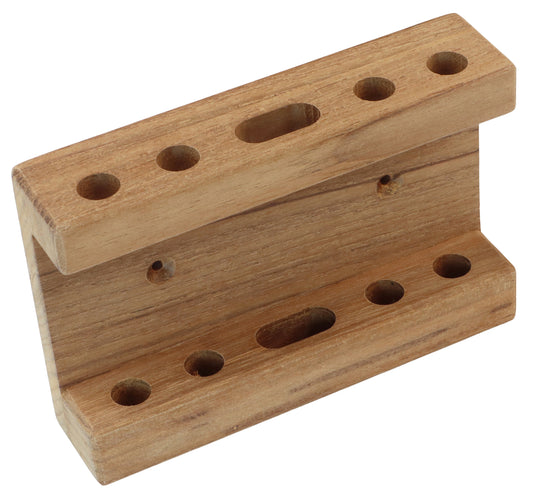 Teak Mini Navigator – Pencil / Compass Holder – 120mm x 82mm