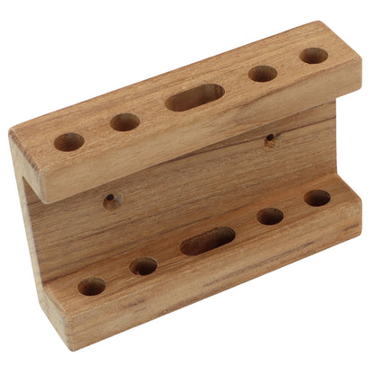 Teak Mini Navigator – Pencil / Compass Holder – 120mm x 82mm