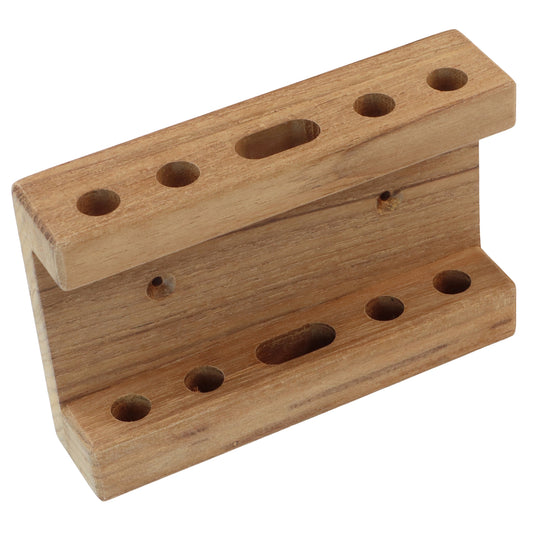 Teak Mini Navigator – Pencil / Compass Holder – 120mm x 82mm