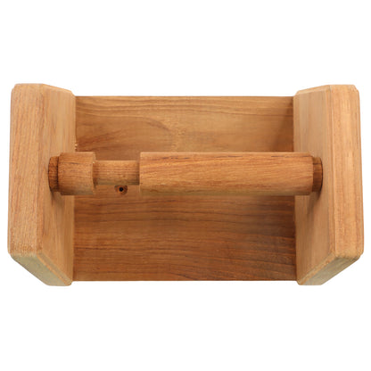 Teak Toilet Roll Holder – 160mm Long – 97mm Depth – For Your Boat Heads