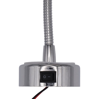 Osculati Articulated LED Spotlight – Polished Chromed Aluminium Finish – USB-C Socket – 2 A – 12 Volt