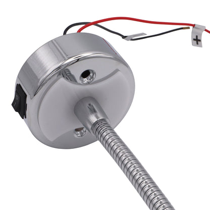 Osculati Articulated LED Spotlight – Polished Chromed Aluminium Finish – USB-C Socket – 2 A – 12 Volt