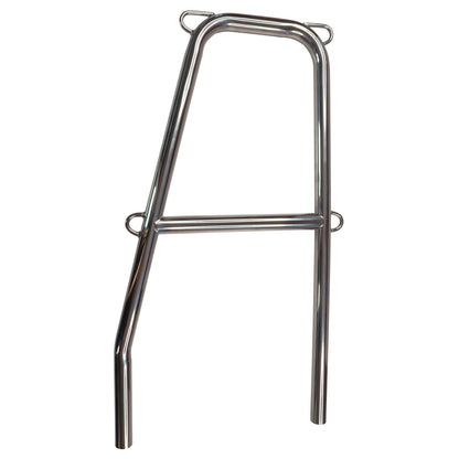 Rail Gate Stanchion – Height 610mm - 25mm Tube – 4 Eyelets – Double Stanchion For Twin Guardrails