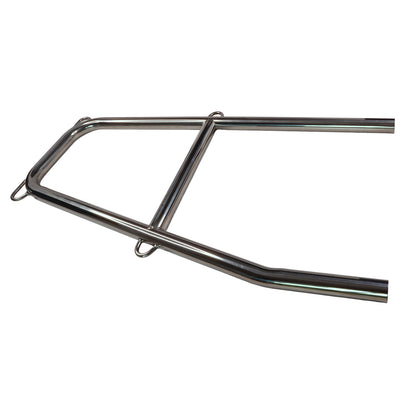 Rail Gate Stanchion – Height 610mm - 25mm Tube – 4 Eyelets – Double Stanchion For Twin Guardrails