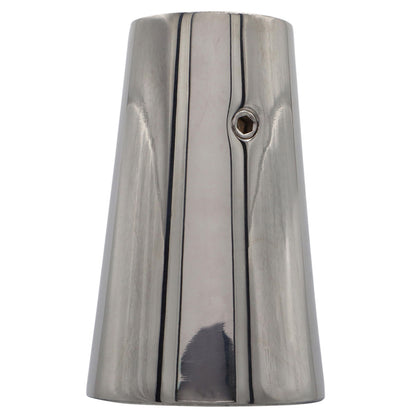 25mm Stanchion Post Base / Rail Base With M8 Internal Thread – For 25mm Tube - 316 Grade Stainless - Polished Finish