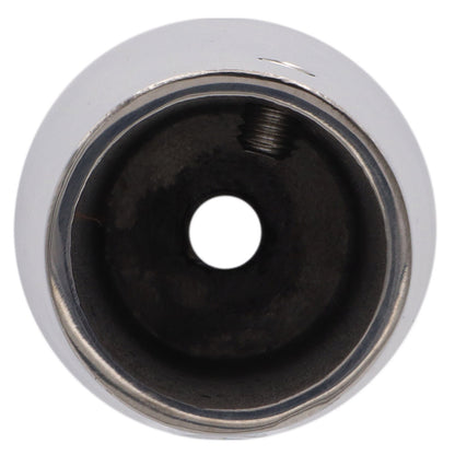 25mm Stanchion Post Base / Rail Base With M8 Internal Thread – For 25mm Tube - 316 Grade Stainless - Polished Finish
