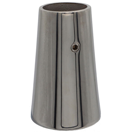 25mm Stanchion Post Base / Rail Base With M8 Internal Thread – For 25mm Tube - 316 Grade Stainless - Polished Finish