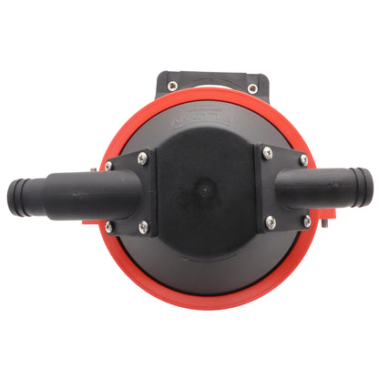 Hand Operated Bilge Pump – Thru Bulkhead Mounting – With Removable Handle & White Access Cover With Hinged Door