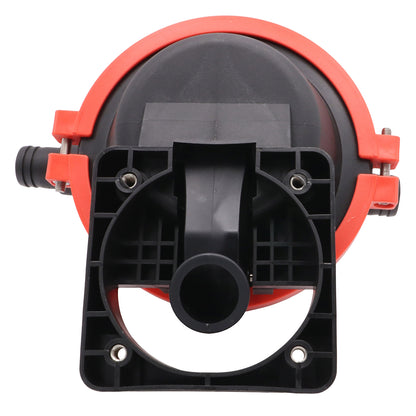 Hand Operated Bilge Pump – Thru Bulkhead Mounting – With Removable Handle & White Access Cover With Hinged Door