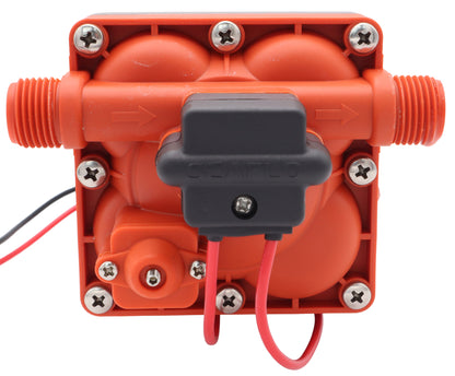 SEAFLO Water Pressure Pump- 42 Series - 24 Volts - Open Flow 5.0 GPM - Max Draw 7.5A - 4-Chamber Diaphragm Pump