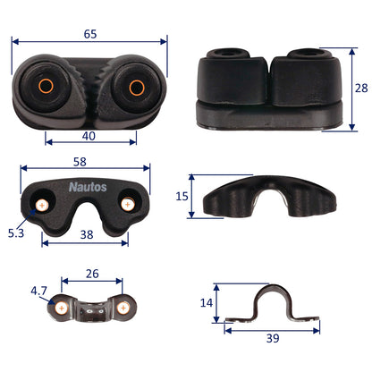 Holt Lazy Jack Type For Yachts From 32’ To 38’ / 9.75m – 11.5m – With Fitting Instructions