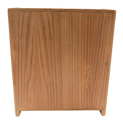 Teak Mug Holder For Your Boat’s Galley Area – Holds 4 Or More Mugs - 223mm Length – 253mm Height