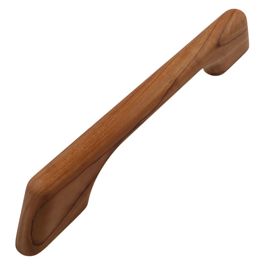 Teak Boat Handrail – Overall Length 330mm – Grab Rail For Exterior Or Interior Use