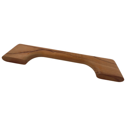 Teak Boat Handrail – Overall Length 330mm – Grab Rail For Exterior Or Interior Use
