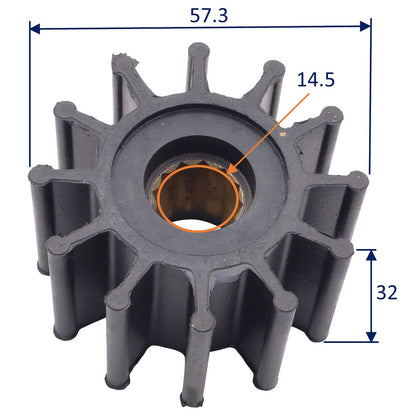 Osculati 16.194.56 Replacement Impeller Kit (CEF 189)